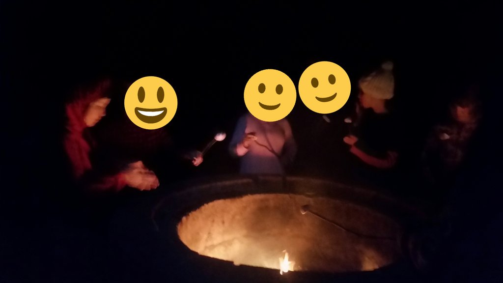 bnwps_camp's tweet photo. Toasting marshmallows on our last night at Camp Rumbug. What a treat! https://t.co/9W38Shv3Zs