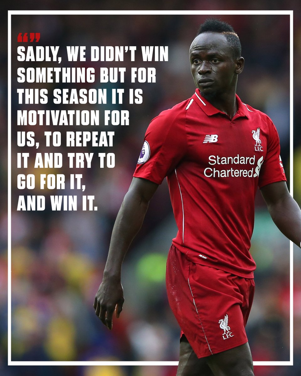 Liverpool FC (@LFC) on Twitter photo 2018-11-21 11:28:31 Sadio Mane has revealed how #LFCs disappointment at the end of last season is being used for good this term. 👊 bit.ly/2TxVb1K Sadio Mane has revealed how #LFCs disappointment at the end of last season is being used for good this term. 👊 bit.ly/2TxVb1K