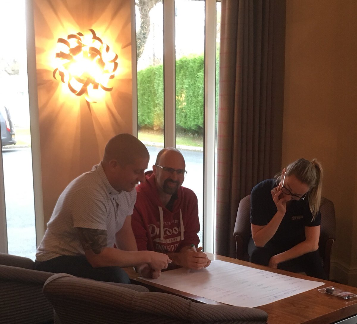 Congratulations to those who completed their 2Day Mental Health First Aid course with us this week! Well done also goes to <a href="/RichfordsSW/">Richfords</a> <a href="/plesseysemicon/">Plessey</a> &amp; @SidLifeboat for making #wellbeing a priority for their staff and clients too! 👏@MoorlandGardenH was also a great venue 👍👨‍🍳