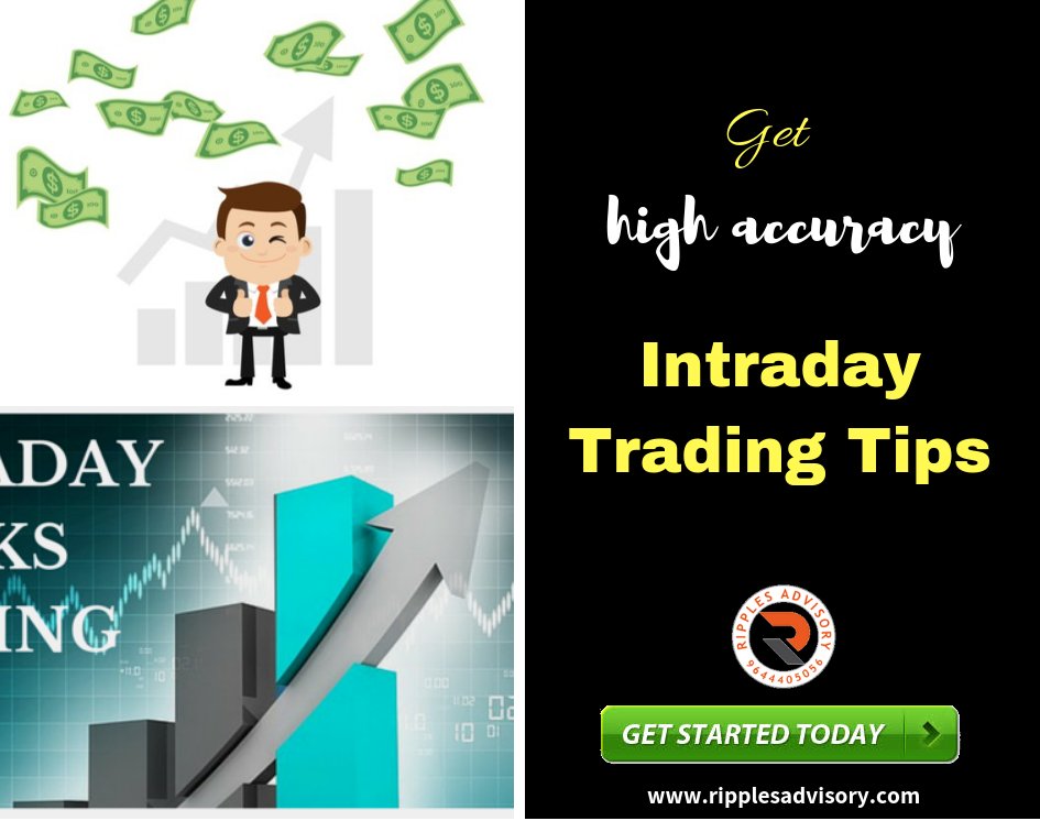 Ripplesadd's tweet image. #IntradayTrading is totally different from long term equity investment. We offers #StockCashTips, #IntradayTradingTips For Tomorrow. Start earning day to day profit in day trading. Read more Contact us @ +91-9644405056 or visit our website @ ripplesadvisory.com/free-trial.php
