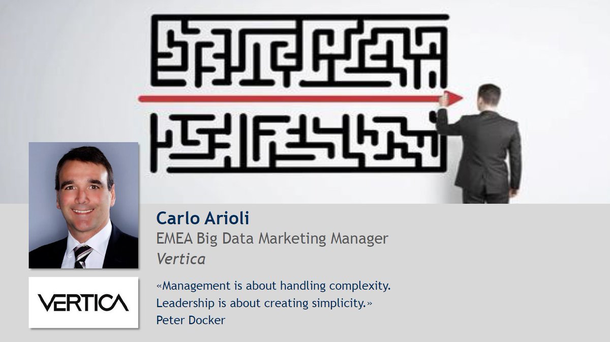 Osserv_Digital's tweet photo. .@carlo_arioli @VerticaBigData "In ambito #IoT il Real-Time Analytics è fondamentale, così come lo è in ambito #MarketingAutomation. Quindi l’obiettivo è avere una tecnologia accurata e che abiliti l’automation – in maniera intelligente attraverso il Machine Learning" #OBDA18 https://t.co/a4Ho7gzwyo
