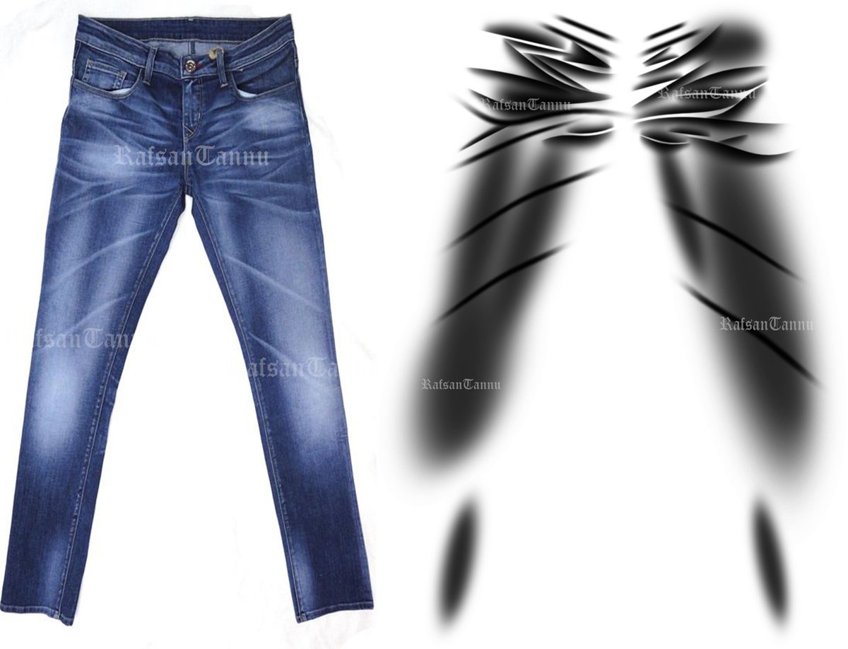 laser denim design