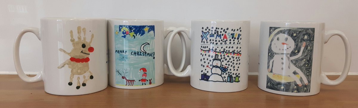 Congratulations to Daisy D (Turtle class), Alfie DeWS (2B), Bella S (3B) and Jack C (5N)- winners of our Nelson PTA Card Competition. They have each won a personalised mug and their cards will be used to thank our winter fair sponsors :-)