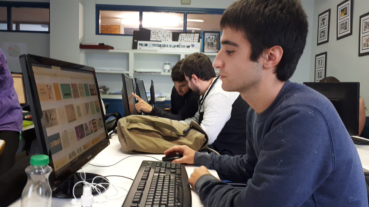 LIF_group's tweet photo. Nos ponemos a trabajar en el proyecto!  ✏️✏️✏️#ikasenpresa https://t.co/rSTb5zyGWI