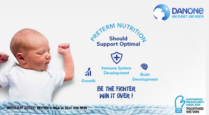 DanoneIndia's tweet photo. Premature babies need extra love and care. Your breastmilk is one of the most important things you can give them.

To know more click: https://t.co/ONGsPjX7Lm

#Danone #DanoneIndia #PrematurityWeek #PreemiesAreBrave #MyPreemie #PrematurityAwarenessMonth #PreemieBaby #PreemiePower https://t.co/XjLJrwy6rf