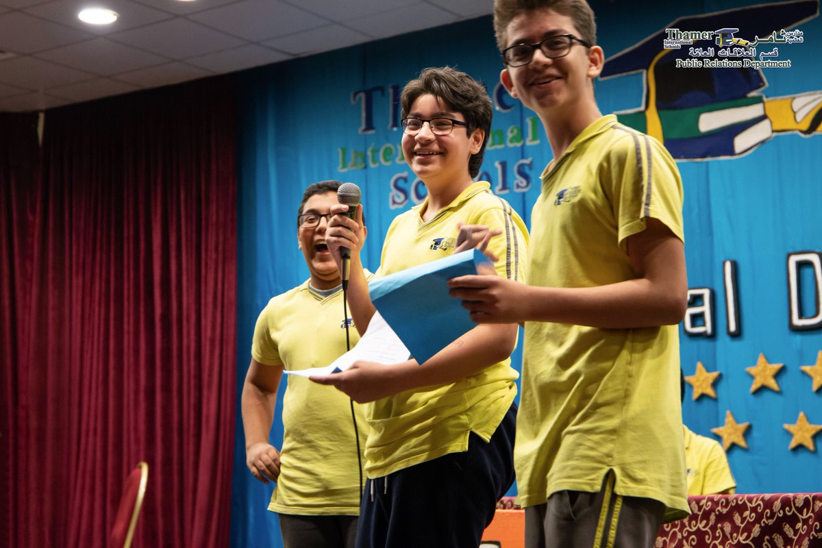 thamerschools's tweet photo. Middle School (Boys) - Debate (Academic Year 2018-2019)
Debate topic: SOCIAL MEDIA – A BOON OR A BANE.
Teams: Students of Grade 7 and Grade 8.
#thamer_international_schools
#مدارس_ثامر_العالمية
#debate
#حوار
#middle_school https://t.co/xlmgKo8UhS