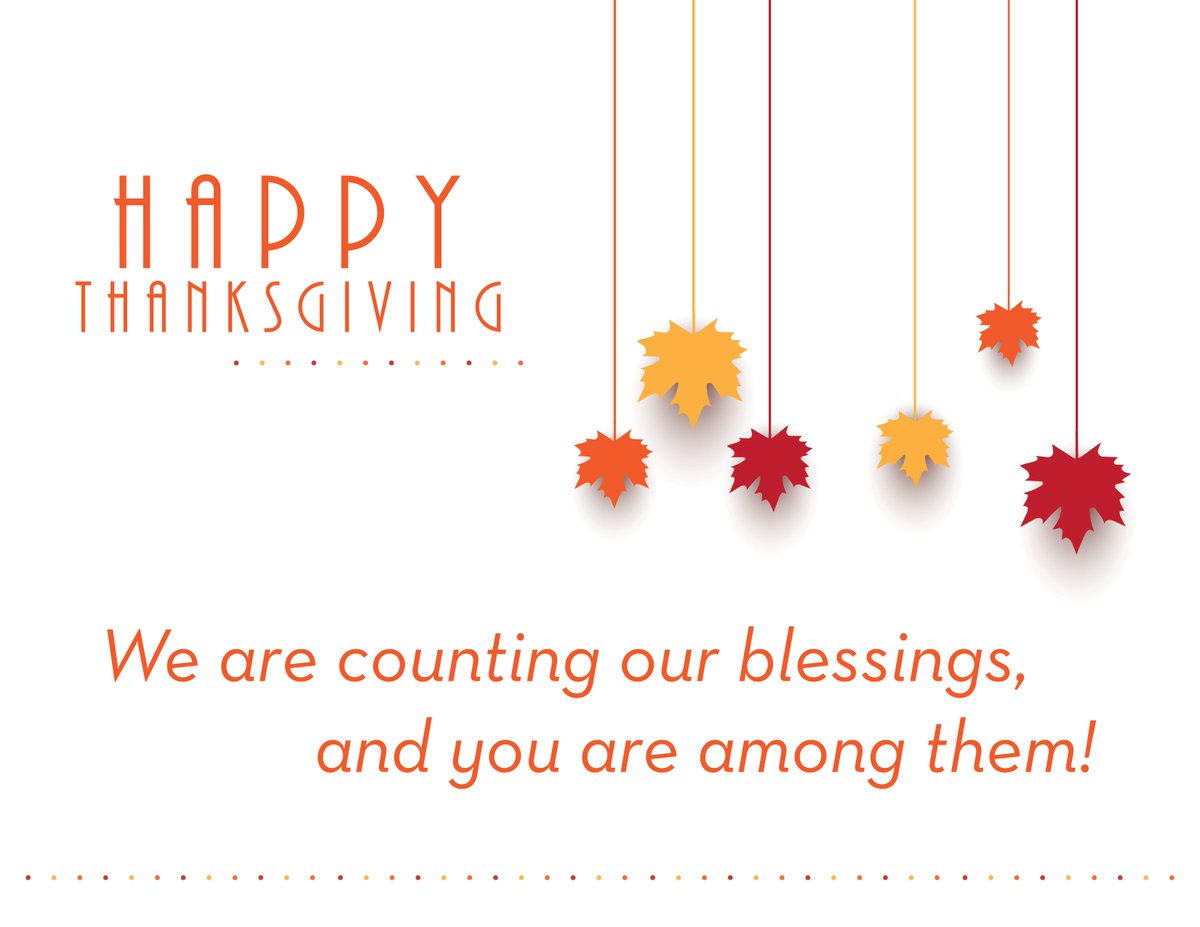 PatientCareAmer's tweet photo. Patient Care America is extremely thankful for YOU, all of our employees, patients, customers, referral sources, business associates, and followers. Happy Thanksgiving from our team to you and your family! https://t.co/XuFnY6DwWw