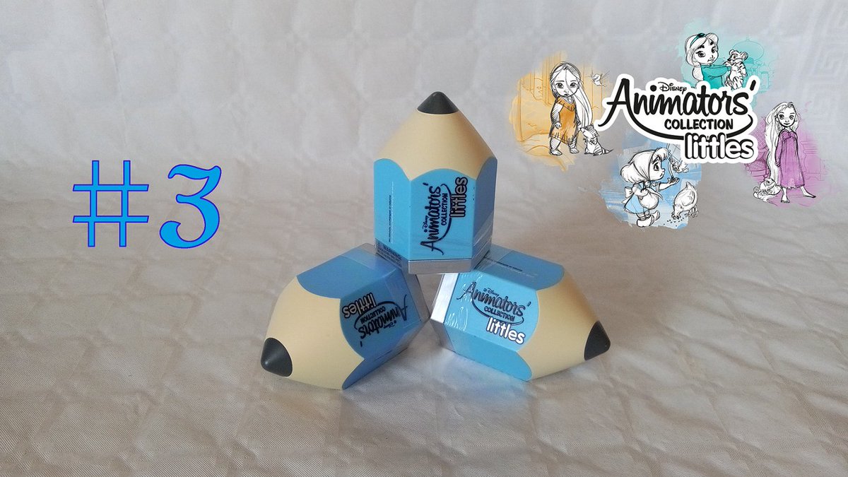 Isiriak's tweet image. La vidéo de mercredi est là ! J&apos;ouvre enfin mes derniers crayons mystères de #Disney #AnimatorsCollection littles : 

bit.ly/CrayonsAC3