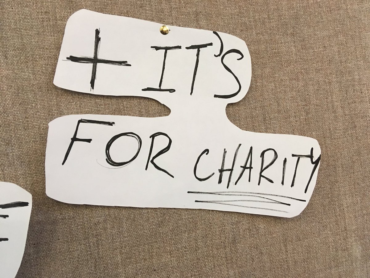 PaulMrchnd's tweet photo. Plus you know...@LSBSU @lsbu_iod #IoD10PoundChallenge #fundraising #charity #centrepoint https://t.co/h1ES1E6LF0