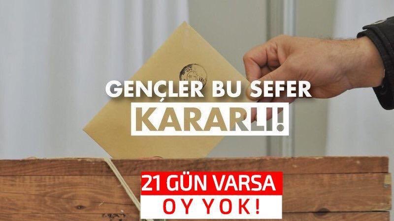 4 aydir sürekli söylüyoruz 21 gün kimseye fayda SAG-LA-MAZ! #21GünüBahçeliErdoğanKaldırır