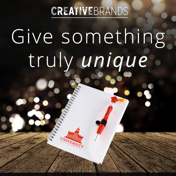 We believe there is an art to gifting – it's one of the best opportunities you have to show your top clients or team just how much you appreciate them. Take a look at our range of gifts and let us custom-brand them so that they're truly unique. Visit: bit.ly/2DAvIiH