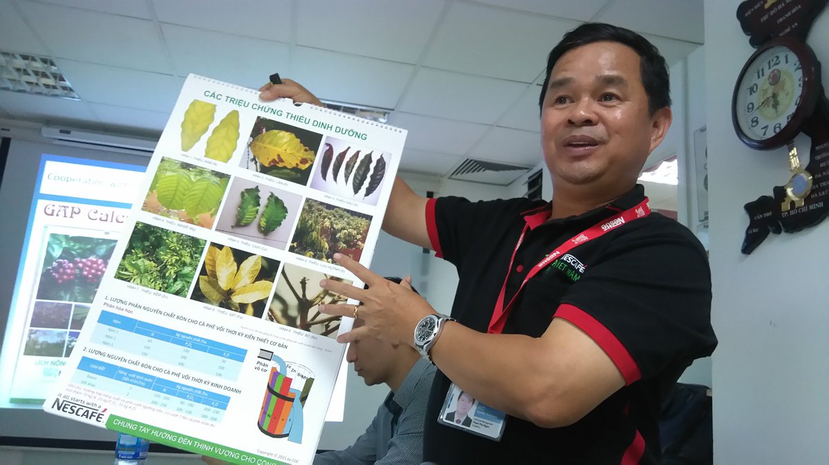 diyarista's tweet photo. LOOK: #NestleVietnam's #NescafePlan includes a perpetual calendar showing farmers the ideal farming activities per month, a manual in English and Vietnamese, and packaging telling stories. #GrownRespectfully @inquirerdotnet @InquirerBiz https://t.co/RiTPk7D24N