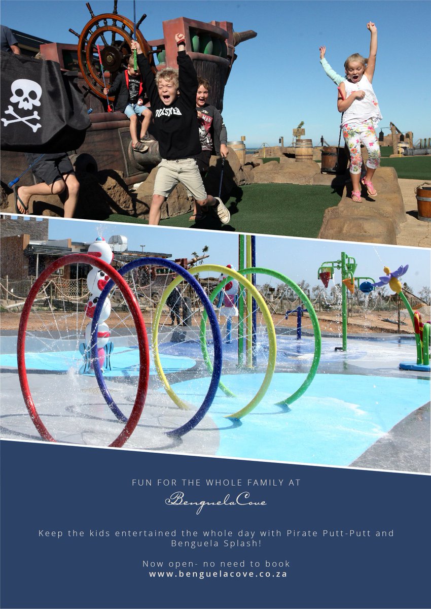 Its official, Benguela Splash is now open!

Spoil the family this week with a fun round of Pirate Golf and gain Free entry to Benguela Splash!

#officiallyopen #18holeadventureputtputt #waterpark #splashpad #familyfun #kidsentertainment #toddlerfriendly #Benguelacove