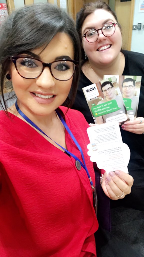 Happy to have my supportive colleague <a href="/Holly_Nowgroup/">Holly_Nowgroup</a> in Ballymena with me today. #Ballymena #SupportedEmployment #Nowgroup
