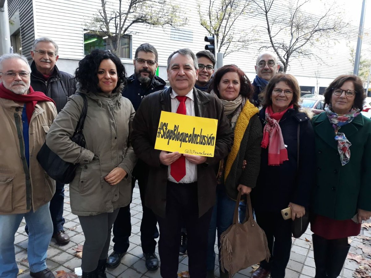 rEducaInclusiva's tweet photo. anónimos+@TEAincluye+@FundacionUnicap +@PodemosCMadrid+@psoe_m+@redmunicambioCM dando la cara hoy en @asambleamadrid.Gracias por reafirmar que la @ILPeinclusiva es necesaria.#StopBloqueoInclusión https://t.co/7iD457QyAo