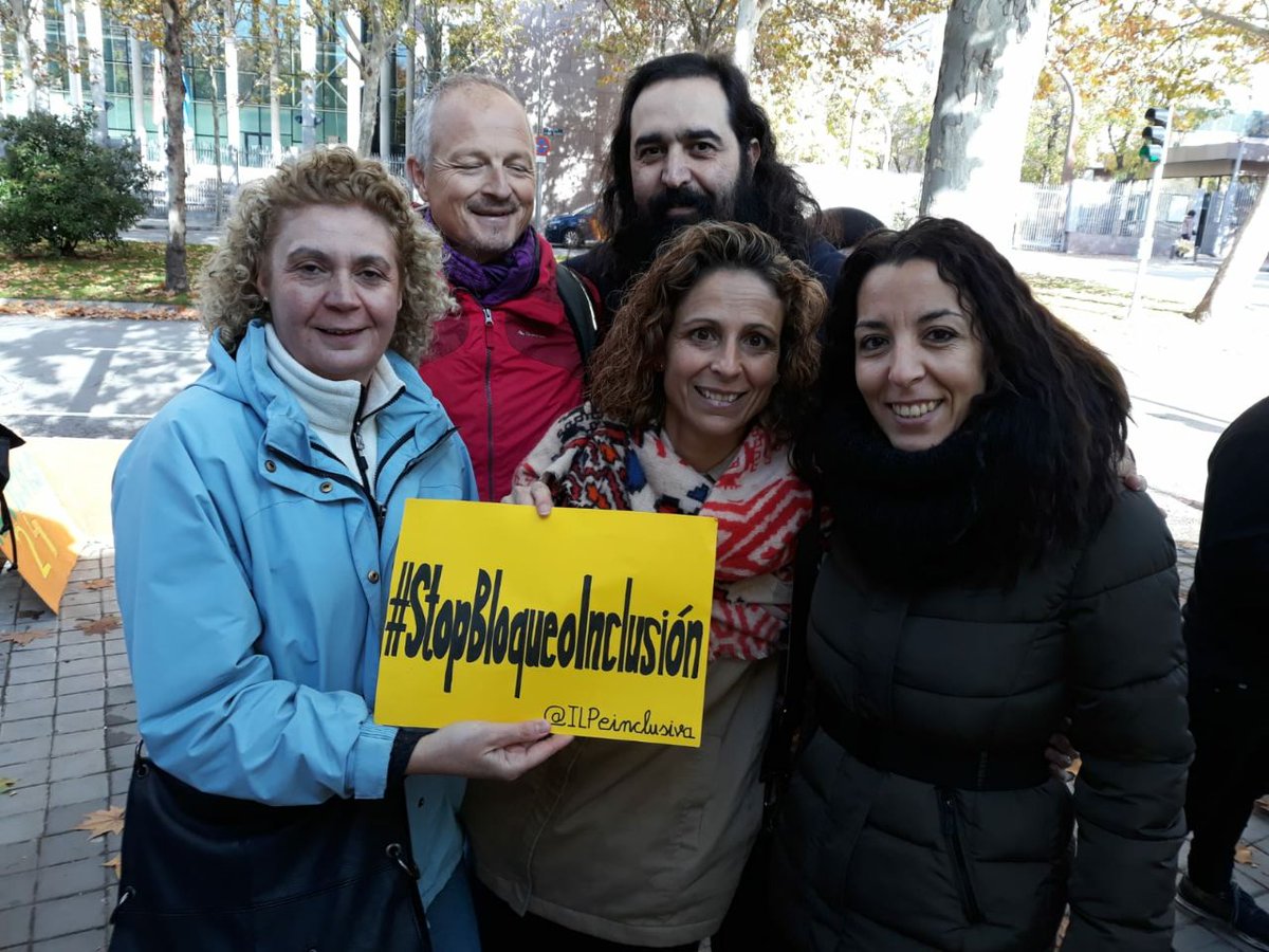 rEducaInclusiva's tweet photo. anónimos+@TEAincluye+@FundacionUnicap +@PodemosCMadrid+@psoe_m+@redmunicambioCM dando la cara hoy en @asambleamadrid.Gracias por reafirmar que la @ILPeinclusiva es necesaria.#StopBloqueoInclusión https://t.co/7iD457QyAo
