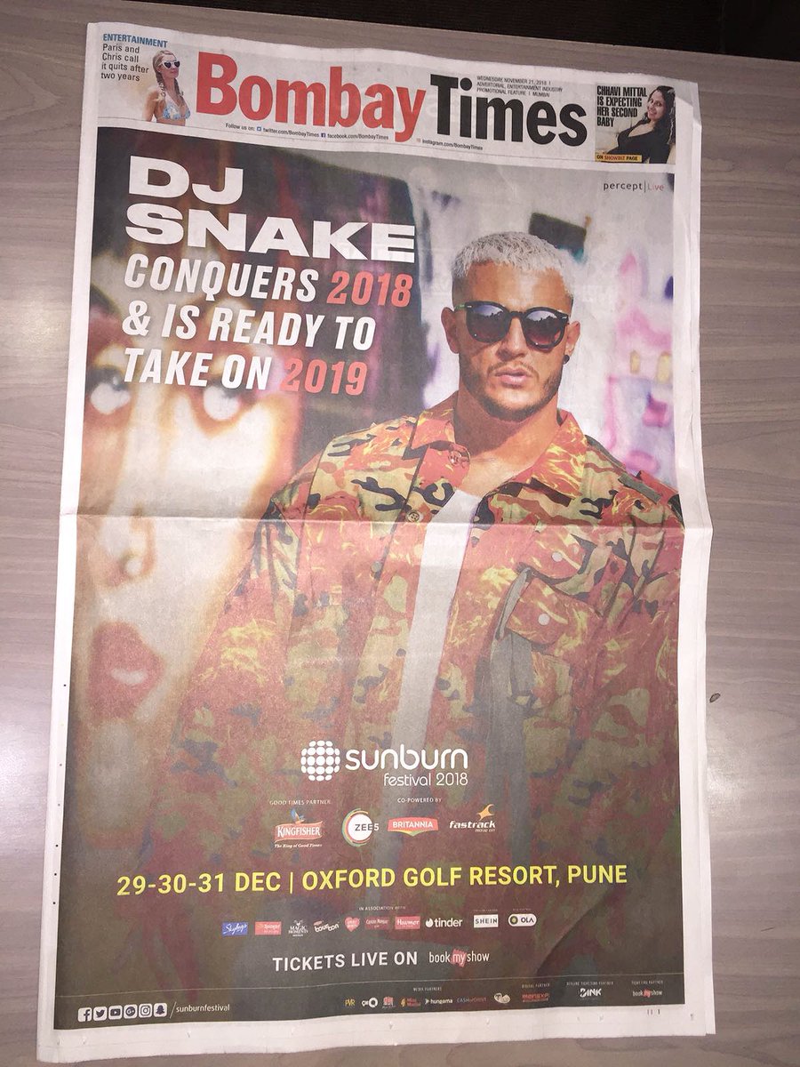 djsnake's tweet image. See you soon India ❤️