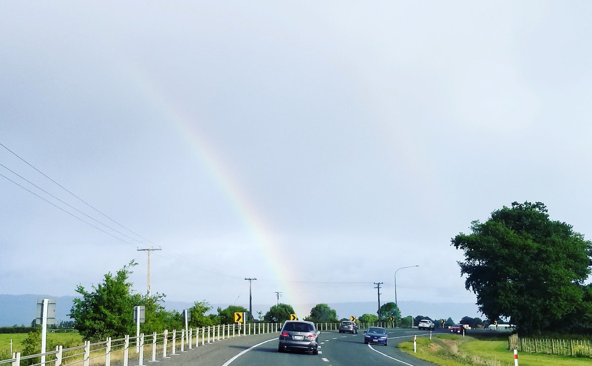 otavTravelBlog's tweet photo. Beautiful rainbow on our way to Matamata, New Zealand.
Please follow our travel blog for updates on our trips. https://t.co/zUdhXOnRPO
#OrdinaryTravelers #AmazingVacations #OrdinaryTravelersAmazingVacations #Travel #otavTravelBlog #rainbow #matamata #newzealand https://t.co/29yOt6LbKe