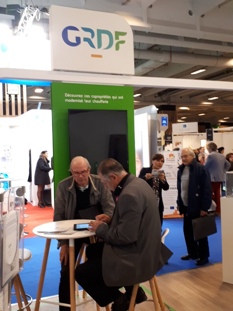 GUIGNARDJOSE's tweet photo. #GRDF #GRDFDCTIDF #SALONDELACOPROPRIETE   choisissez le gaz, une énergie compétitive dans la durée et une énergie d'avenir avec le gaz vert et les solutions performantes de chauffage et production d'eau chaude sanitaire. https://t.co/JrmpjjKgZx
