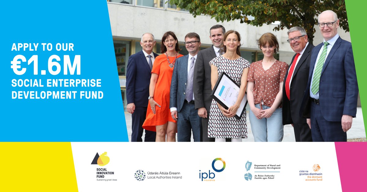 Kildare County Council (@kildarecoco) on Twitter photo Calling all social enterprises in Kildare! Our partners @SInnovationIRL have re-opened the Social Enterprise Development Fund for a second year. The fund is proudly sponsored by <a href="/IPB_Insurance/">IPB Insurance</a> & @DeptRCD. socialinnovation.ie/social-enterpr⦠Calling all social enterprises in Kildare! Our partners @SInnovationIRL have re-opened the Social Enterprise Development Fund for a second year. The fund is proudly sponsored by <a href="/IPB_Insurance/">IPB Insurance</a> & @DeptRCD. socialinnovation.ie/social-enterprā¦