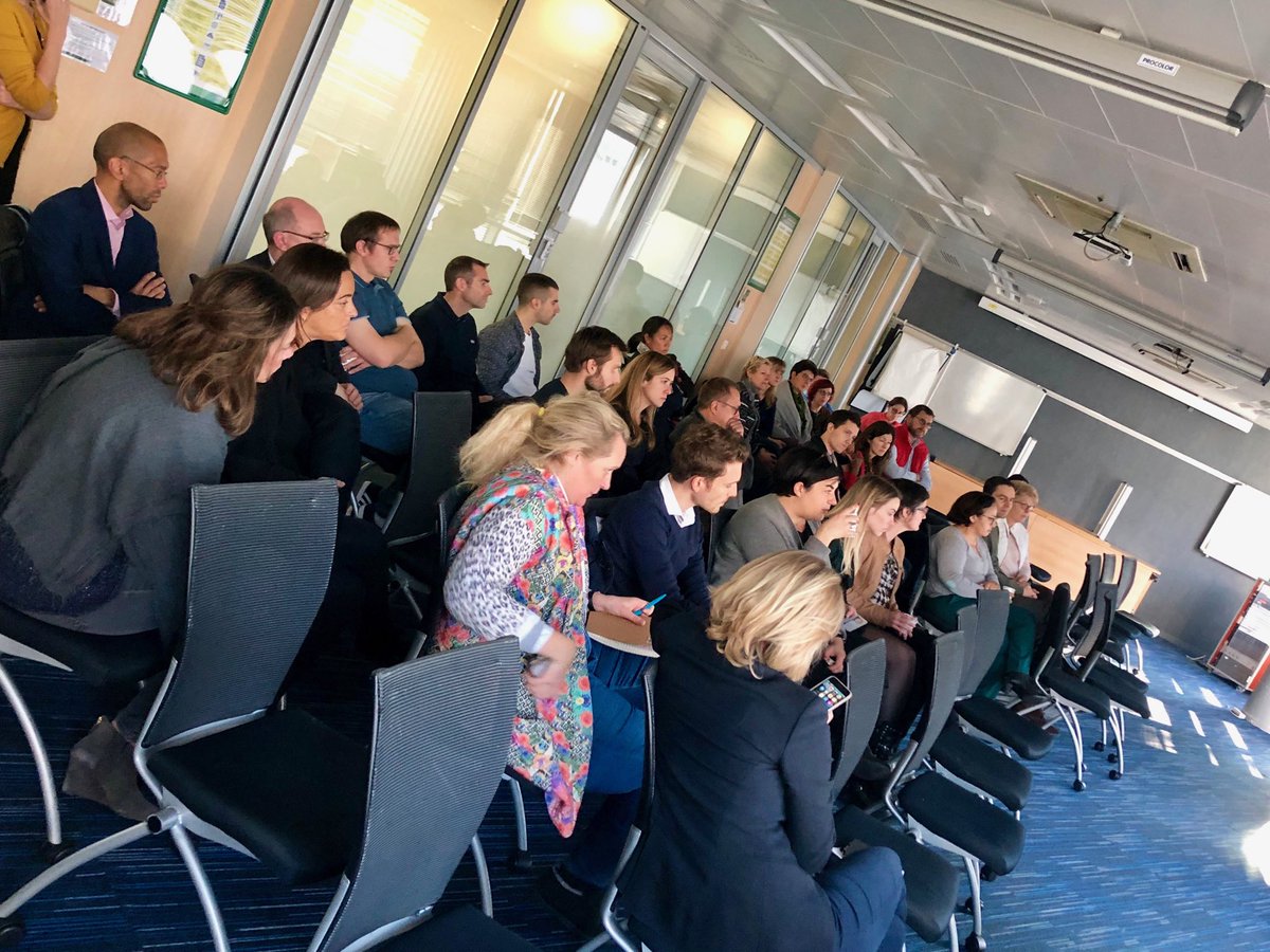 pmu's tweet photo. #SEEPH2018 ⁦.⁦@MJEREMIASZ⁩ témoigne sur le handicap en entreprise devant les collaborateurs. Retour également sur la course Ensemble organisée par ⁦@HandiamoOFF⁩ et à laquelle les salariés PMU ont participé https://t.co/IIv0asugzX
