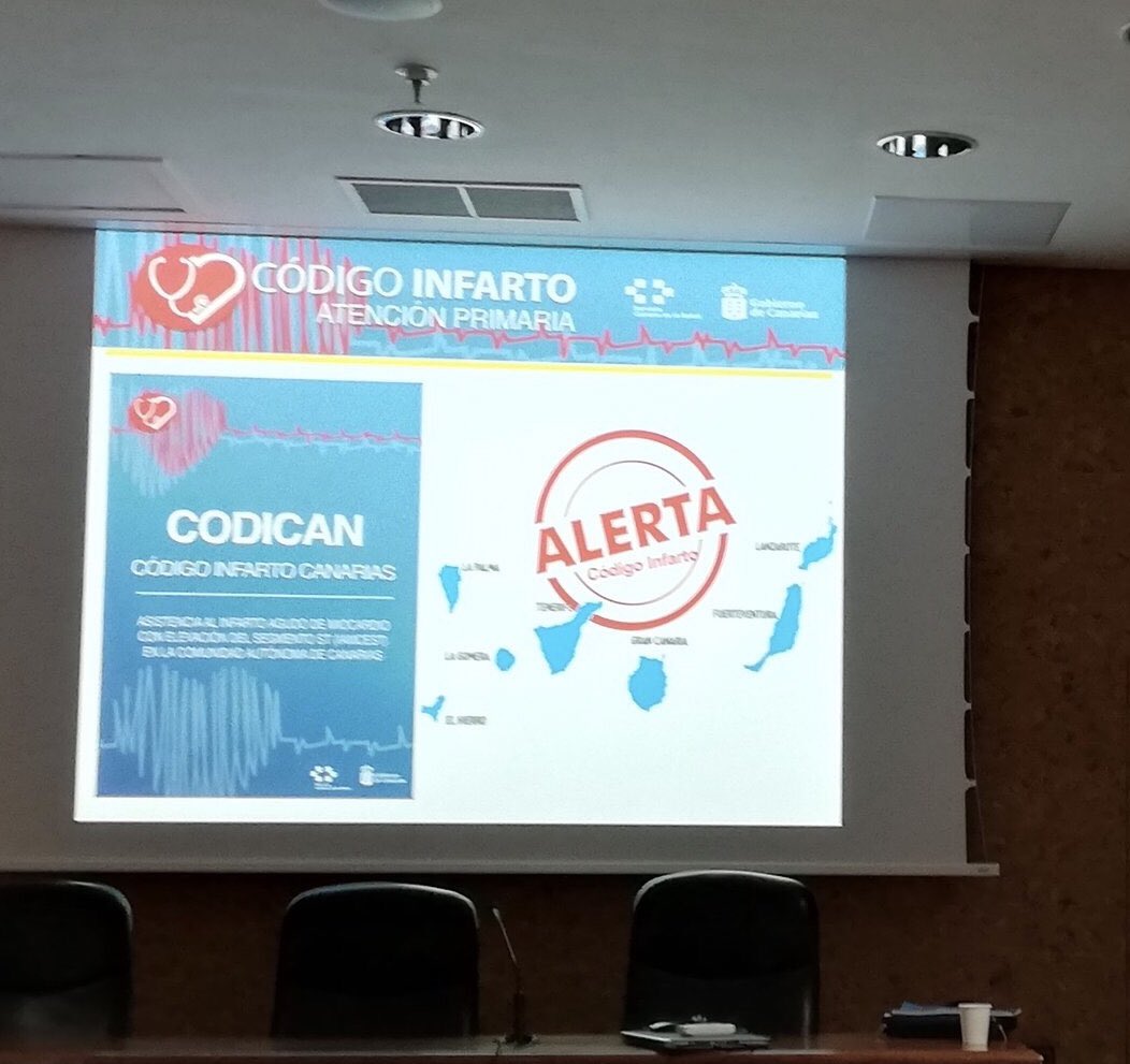 vulturesrs's tweet photo. Completadas las dos jornadas de #formación en #codigoinfartocanarias #CODICAN para #AtencionPrimaria en #GranCanaria un placer compartir con compañeros tan motivados https://t.co/3aNGurfUTQ