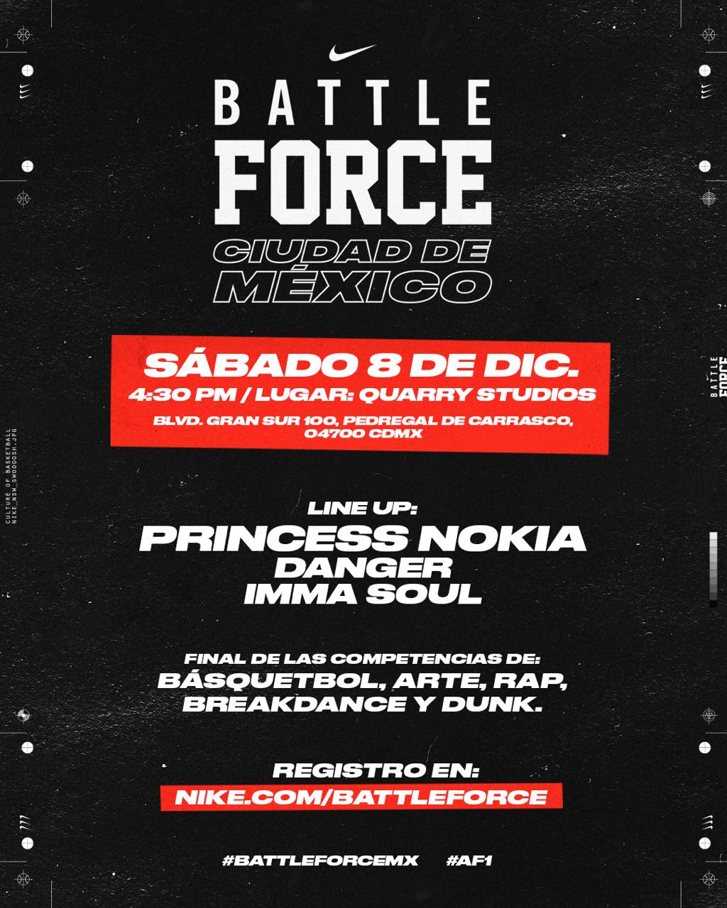 nike battle force mexico