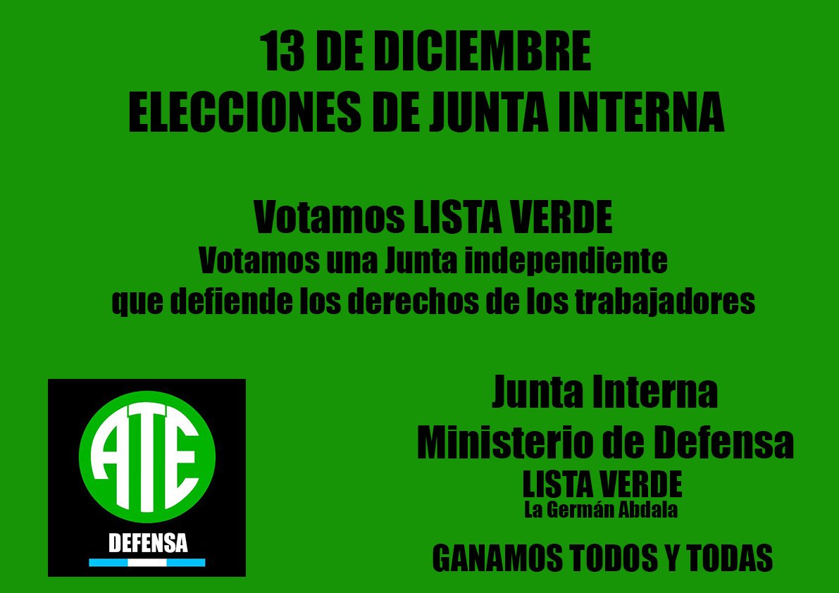 La Verde de Defensa tweet media