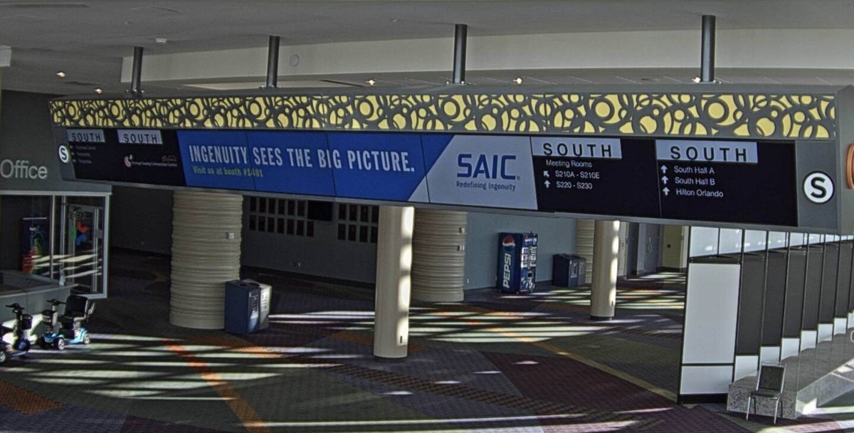TrainingCIC's tweet photo. not just big pictures... REALLY BIG pictures! Come see @SAICinc #integratedTrainingEdge @iitsec https://t.co/uIkHNcZnDg