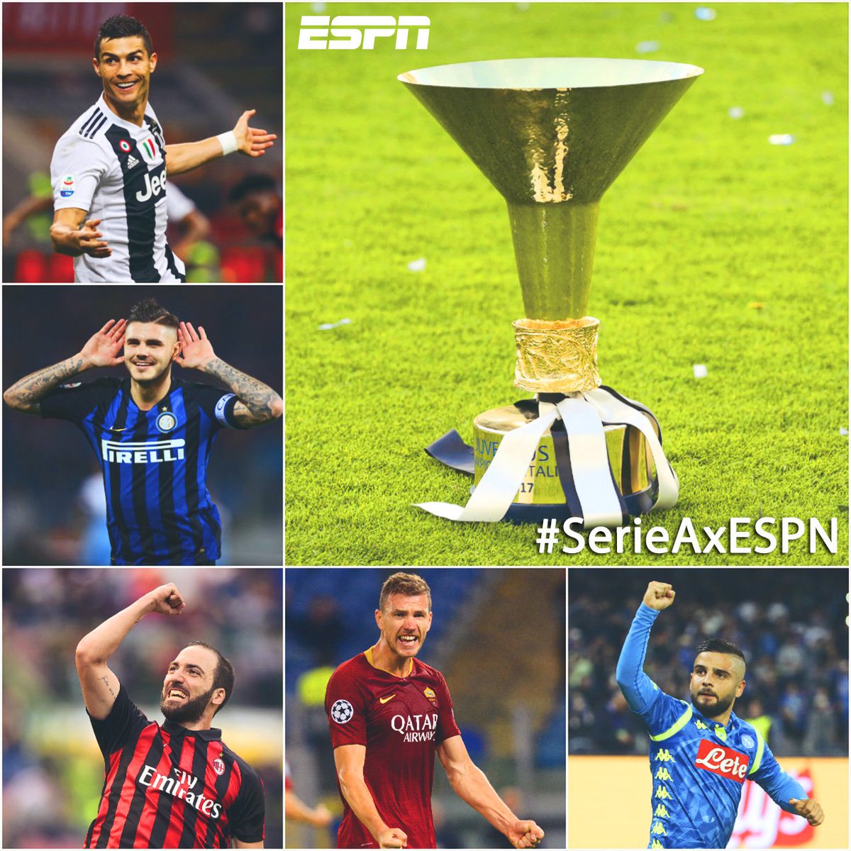 ESPNmx's tweet photo. ¡Algunas de las estrellas que podrás volver a disfrutar! 🙌 ⚽ 😎

RT 🔄 si estás muy emocionado porque regresa la #SerieAxESPN.

Los detalles y encuentros que tendremos este fin de semana. 

🤩👉 https://t.co/A0Bb9sqVnQ https://t.co/OhuwkMSoq3