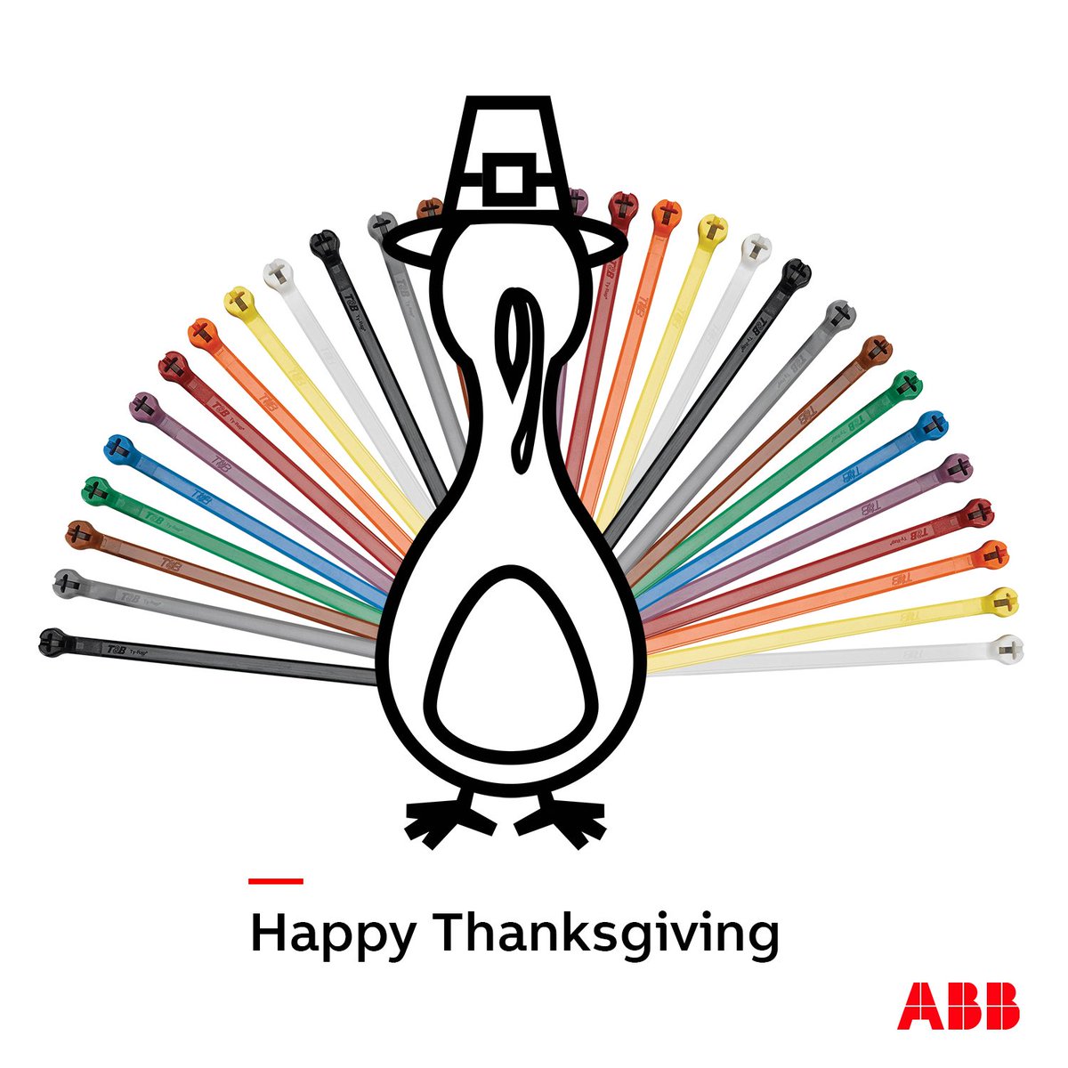 ABBInstallation's tweet photo. We hope you have a safe and delicious Thanksgiving gobbling up dinner with your family and friends! #HappyThanksgiving #TurkeyTime #TyRap https://t.co/MAg31B5xcl