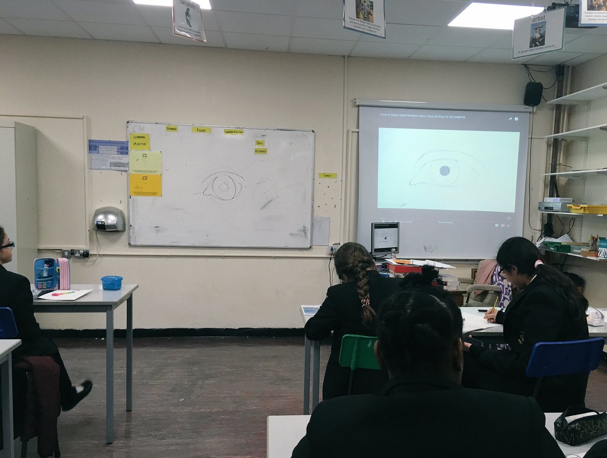 So much focus demonstrated in Art Club today! Great progress made from our break session to after school! #ProudofBDB #ArtClub