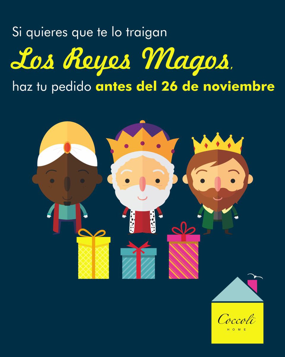 CoccoliHome's tweet photo. Si quieres que te lo traigan los Reyes Magos 👑👑👑, ¡Haz tu pedido antes del 26 de noviembre!

https://t.co/WL0VrRPDum

#NavidadCOCCOLI #AtelierCOCCOLI#ManosArtesanas #LosReyesMagos#CabalgataDeReyes #Regalos#RegaloDeReyes https://t.co/smqFbigKQr