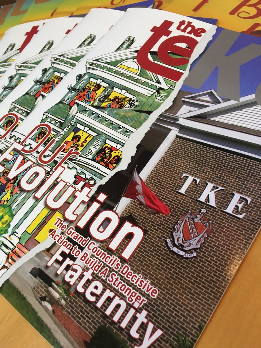 The Fall issue of THE TEKE is now available online! Visit TKE.org/THETEKE to check it out. We sat down to discuss <a href="/MacMartell/">Nick Martell Updates Only</a>'s new books, catch up with <a href="/UCSC_TKE/">TKE @ UC Santa Cruz</a> at their beach cleanup, talk about the new policy change for TKE and much more!  #IAMTKE