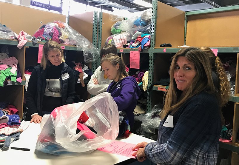 sgptvPBS's tweet photo. This Thanksgiving, SGPTV is grateful for our Brighton, MA, neighbor @c2cboston. SGPTV continued our annual sorting tradition earlier this month, giving us a chance to give a little back and spend time with our colleagues. Wishing all a wonderful, warm, and safe holiday. https://t.co/RWHKnn6LN3