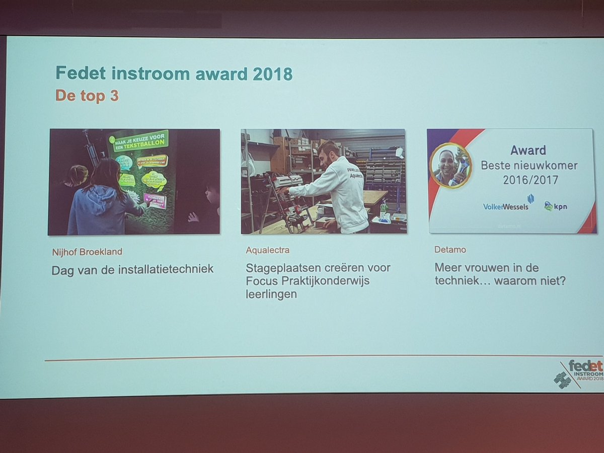 Leerwerkwinnaar 2017 @detamoflexforce nu genomineerd