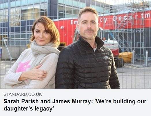 Lovely interview with Sarah Parish & James Murray speaking to Susannah Butter from the Evening Standard today.
Head over to our Facebook page or Twitter for the link.
#SarahParish #JamesMurray #SouthamptonHospitalCharity #CETD #Southampton #Fundraising #… ift.tt/2R0wKsp