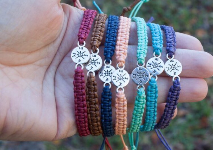 Starlitmoon64's tweet photo. Black Friday - Cyber Monday sale happening now!  20% off plus free domestic shipping over $25. #CyberMonday #blackfridaysale #etsy #compass #bracelets #gifts https://t.co/7zHaq2BkSE