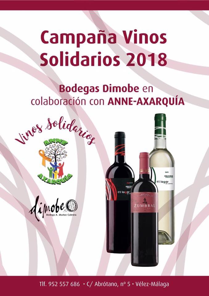 Honselu's tweet photo. #Dimobe #anne #campañasolidaria @vinos_malaga @SaboraMalaga https://t.co/p3e4hrwAfS