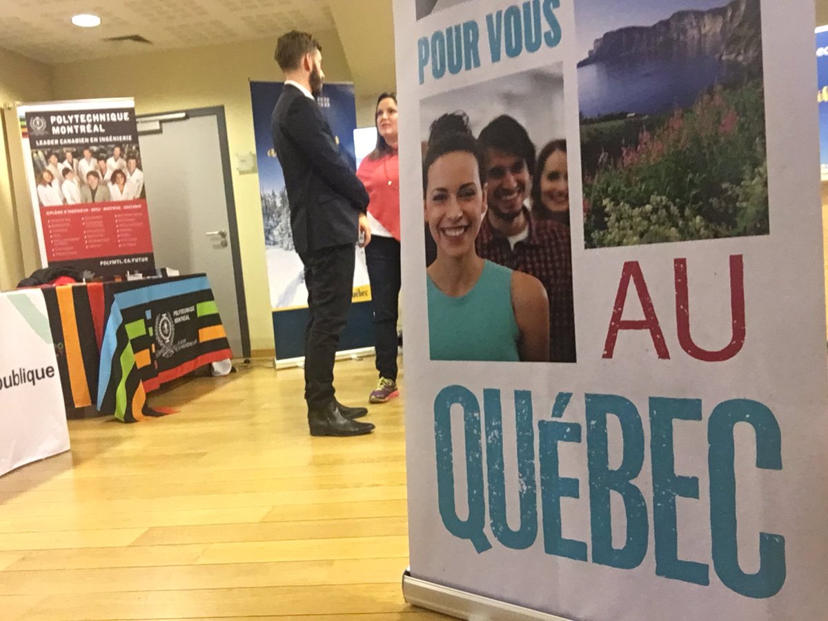 GillanMoniotte's tweet photo. Les étudiants belges francophones pourront dorénavant étudier au Québec à moindre coût. @CanalC_TV https://t.co/mWIFnYc3tx