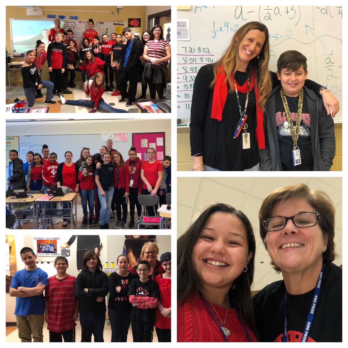 frps_Kuss's tweet photo. Kuss Cougars showing off their Durfee Pride. Today we are all Hilltoppers! #DHSSpiritWeek #TopperTough #FRPSStrong @frpsinfo @frps_durfee https://t.co/WzT4tfl1fZ