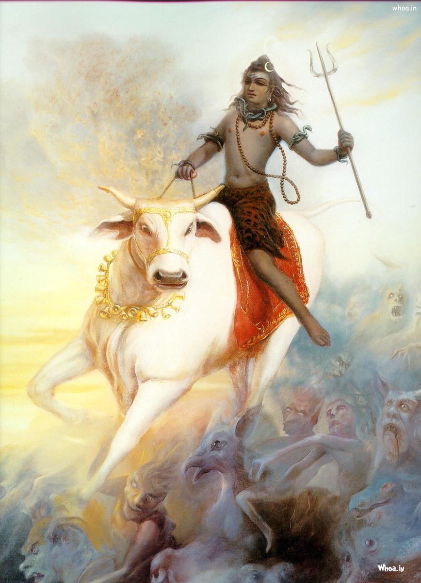 9. Somaskandha Murthi- This is a popular form of Lord Shiva. The God Shiva is seen with Goddess uma and Lord skandha in this form.10. Vrishabhantika Murthy- In this pose the Lord Shiva is seen along with bull. Many devotees prefer to worship the Lord in this form.
