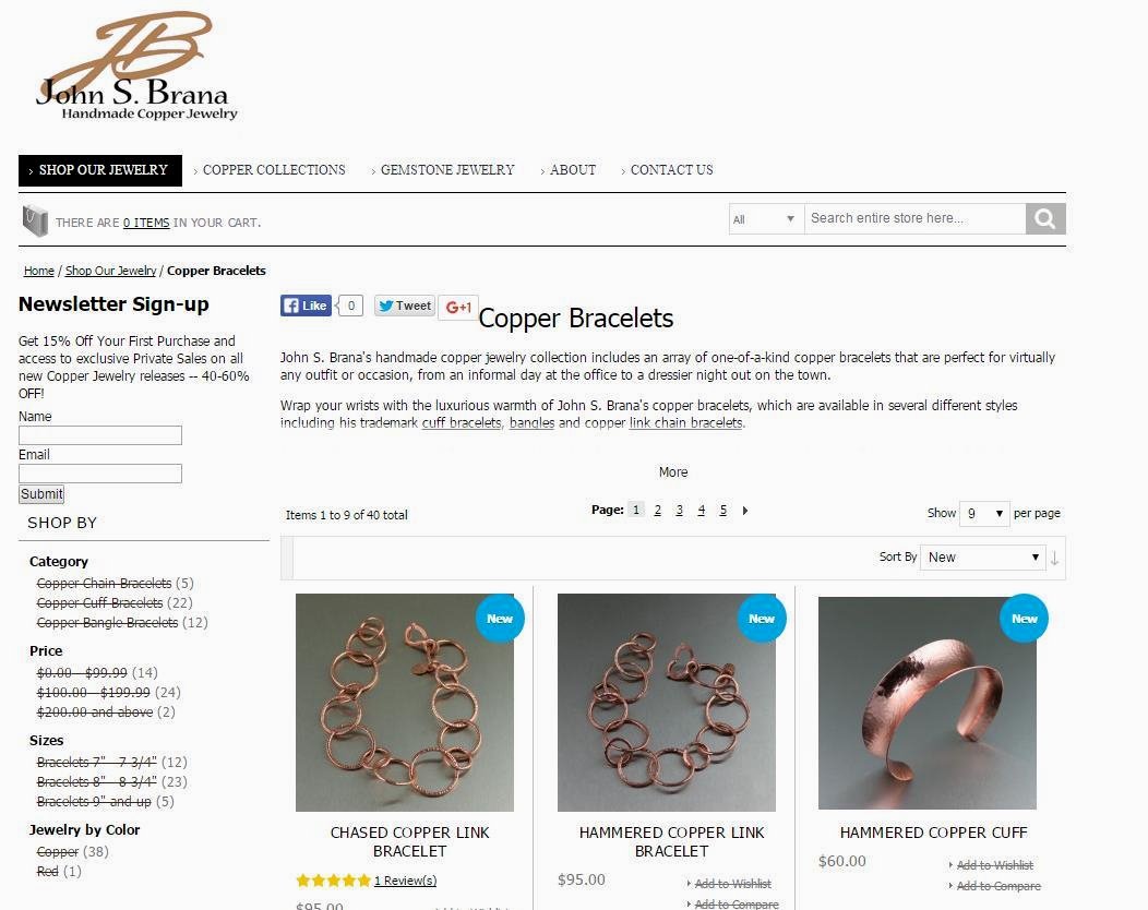 Striking Handmade Copper Bracelets Offered on ilovecopperjewelry.com/jewelry/bracel…  #CopperAnniversary #BoHo