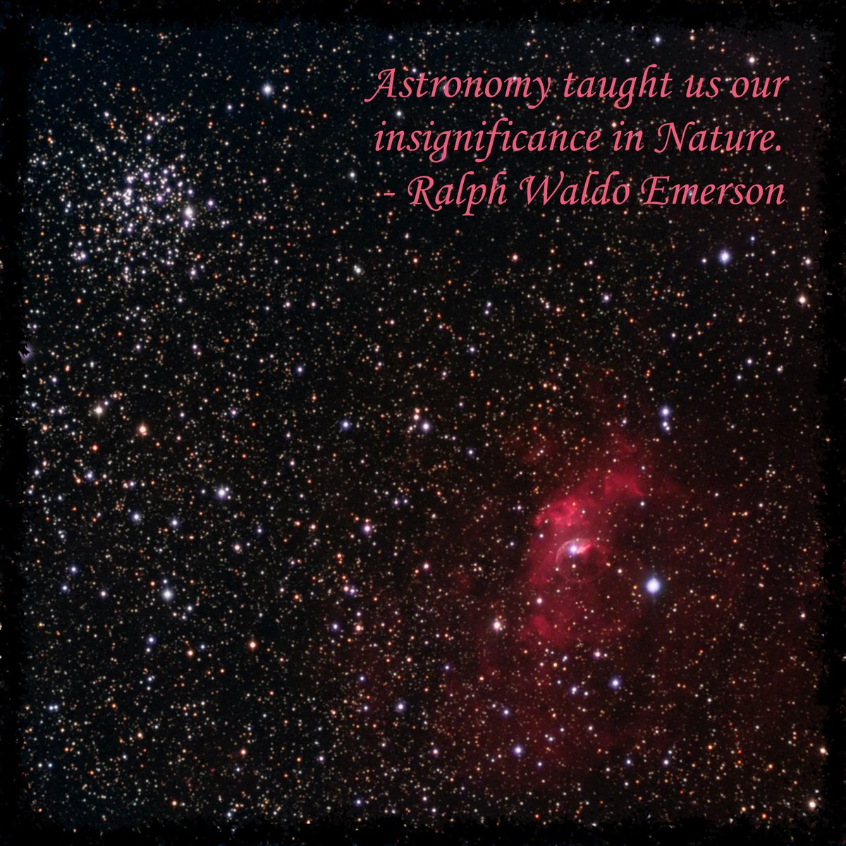 Our #QuoteOfTheMonth!
#NGC7635
Credit: C. Malagon, #Astroshop
Camera ST-10XME, #telescope #Omegon Ed100
astroshop.eu/telescopes/10/…