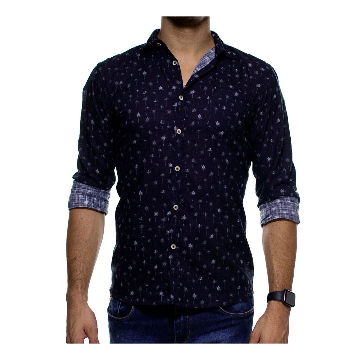 camisa social com sapatenis