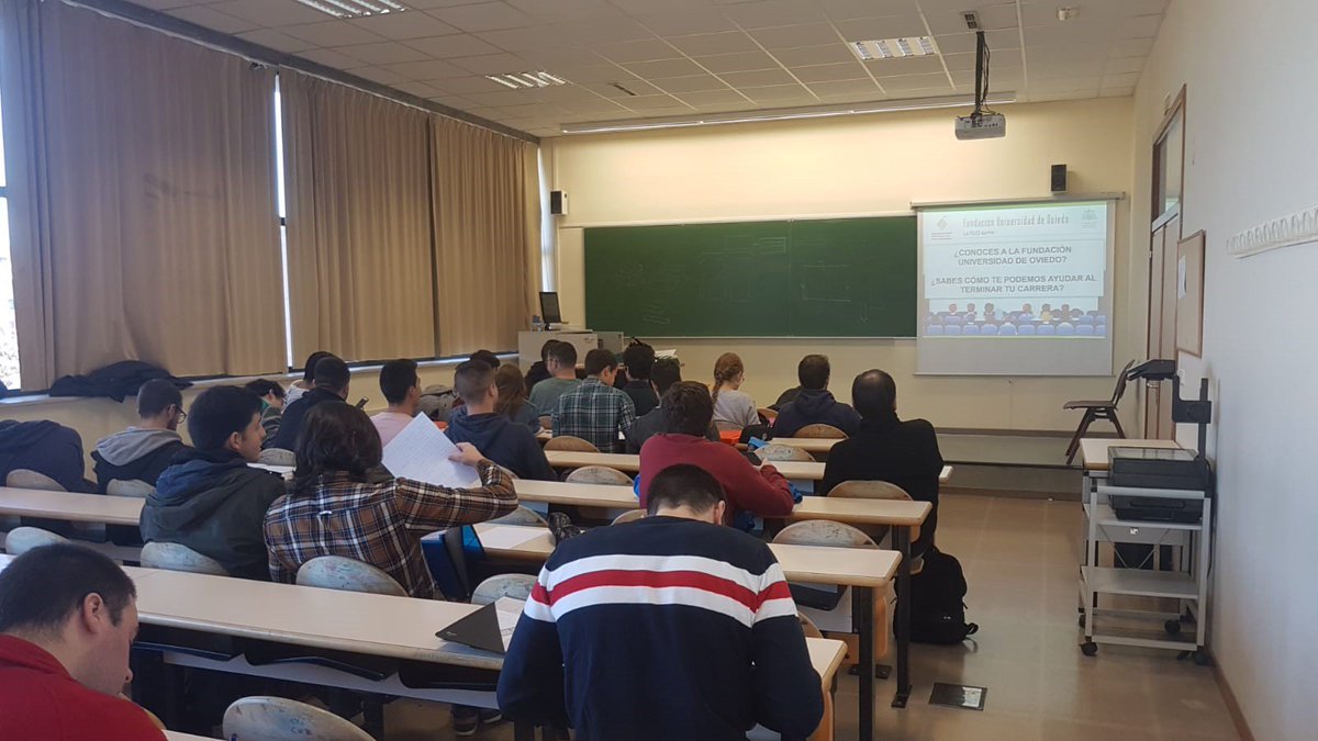 funiovi's tweet image. Hablando de #ProgramaSumaTalento y #foroempleouniovi con el alumnado de la @epigijon. ¡Gracias también a su profesorado, por la colaboración! 👍☺
@uniovi_info