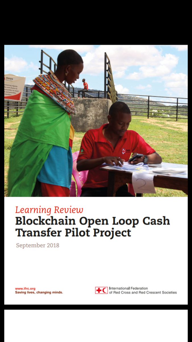 .@KenyaRedCross workshop on the use of #blockchain for cash transfers confirmed the potential of using new technologies in the right context and benefits for cash programming. For some interesting resources check the cash technology section of the Cash Hub bit.ly/2CTpI4u