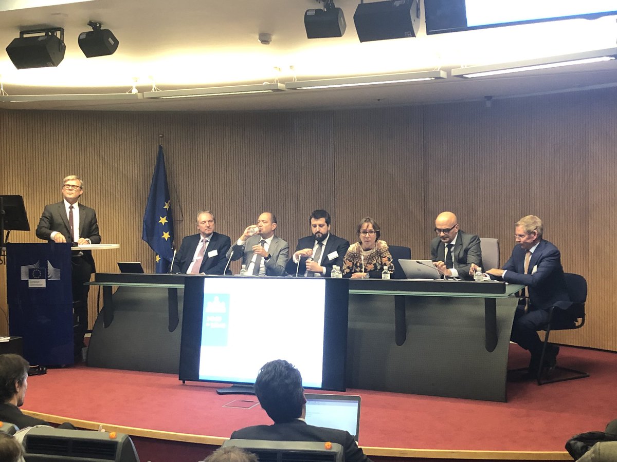 SESAR_JU's tweet photo. A detailed assessment of the regulatory changes will be needed to complement the proposed transition plan towards the target airspace architecture, notes Nathalie Dejace @EASA speaking @SESAR_JU airspace architecture study workshop #EUAviationStrategy @Transport_EU @eurocontrol https://t.co/kfv5a4gJ6q