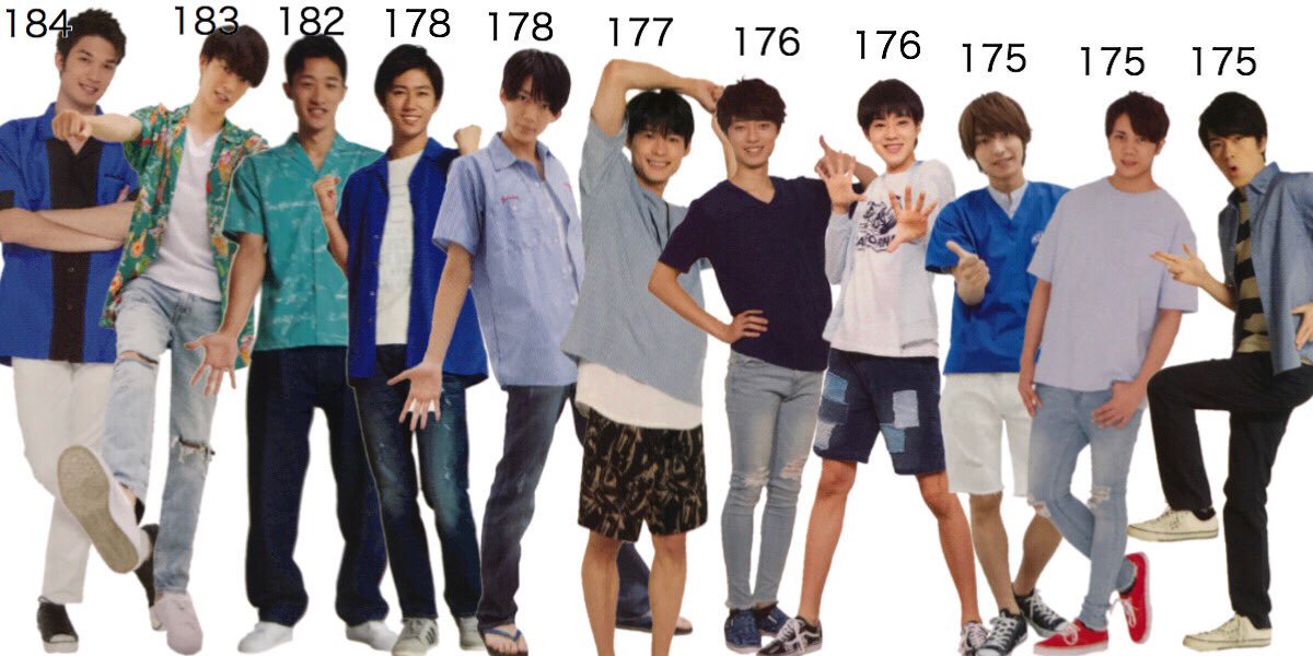 キンプリ厳選動画 Auf Twitter かっこいい ジャニーズjr を身長順に並べてみた18年ver キンプリ キンプリ厳選動画 Auf Twitter かっこいい ジャニーズjr を身長順に並べてみた18年ver キンプリ