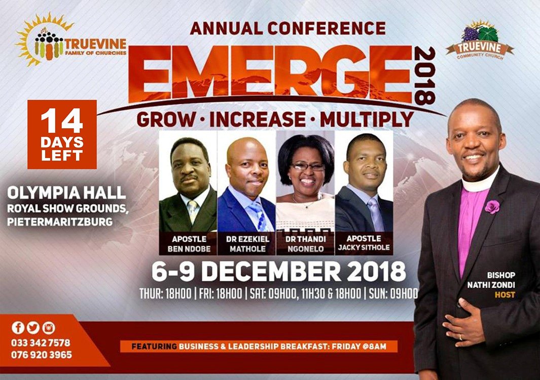 tfcsa_official's tweet photo. We are 14 days away from our 13th Annual Conference as TRUEVINE FAMILY OF CHURCHES.

Psalm 100

#Emerge2018
#TFC_Conference https://t.co/nIfxQ3tkQq